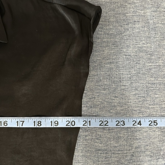 Nine West Women’s Size M Sleeveless Sheer Button Down Shirt - Picture 4 of 6